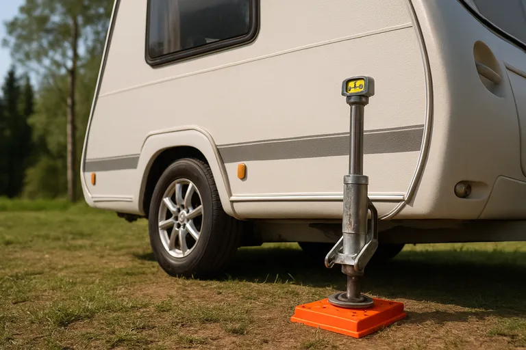 Levelsysteem caravan
